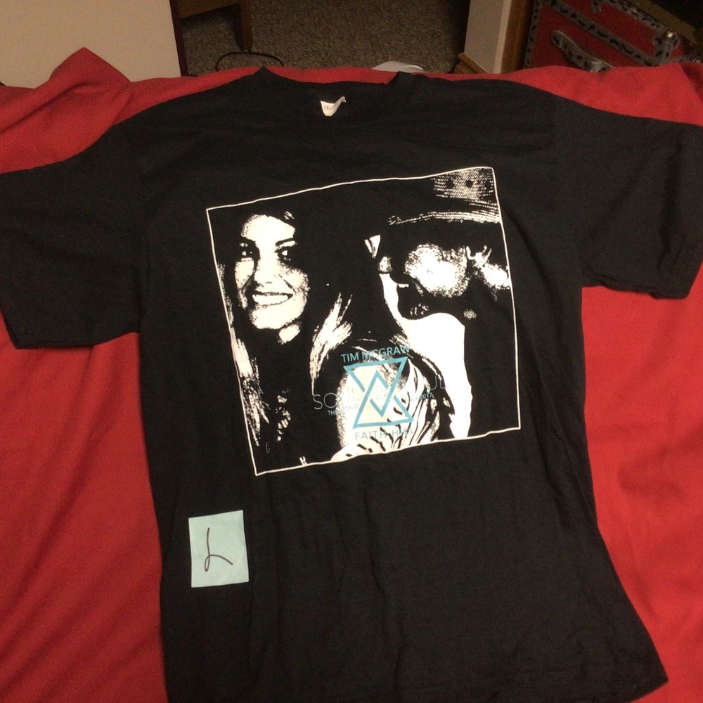 Tim McGraw and Faith Hill concert tshirt